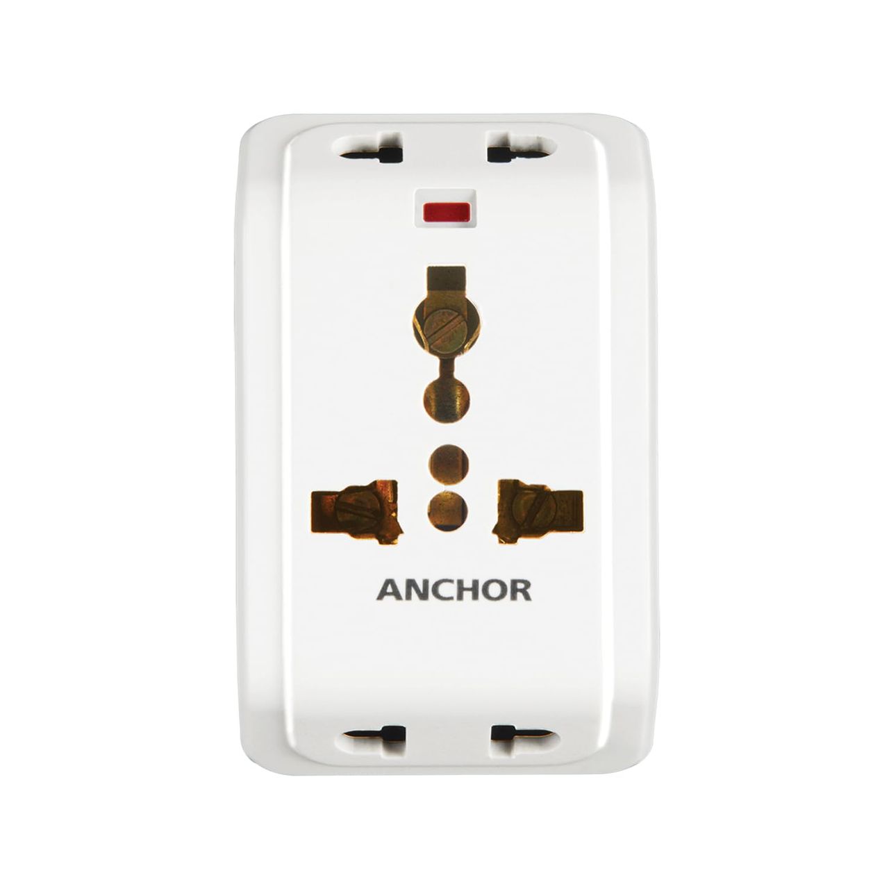Panasonic 6 Amp 2 Pin With Adaptor Adaptor, 22843, Blue