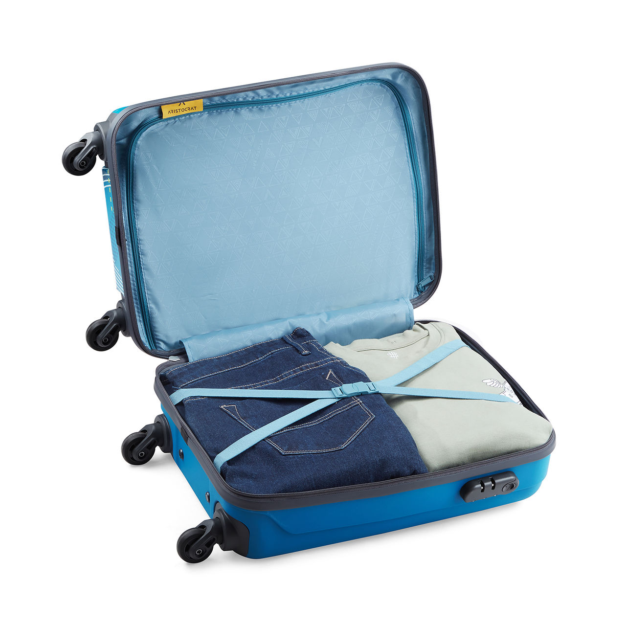 Aristocrat Dual Edge Strolly 55 360 De-T-Blue