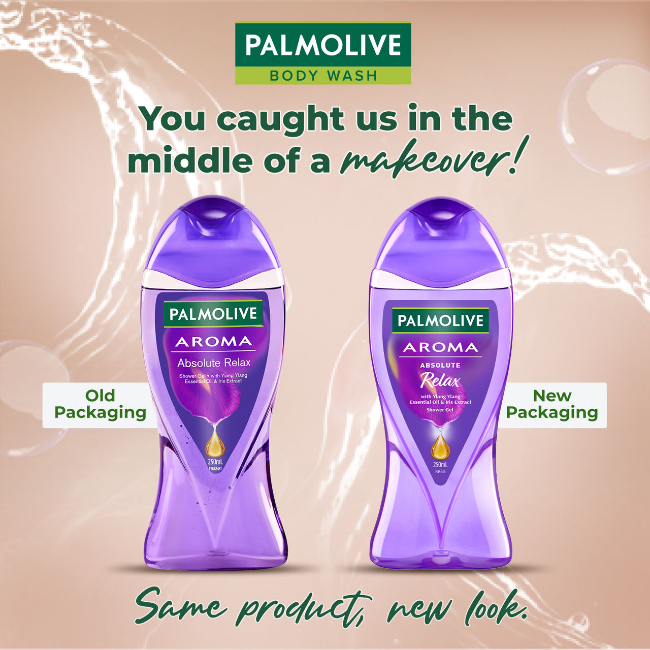 Palmolive Iris & Ylang Ylang Essential Oil Aroma Absolute Relax, Moisturizing Body Wash 250 ml Combo