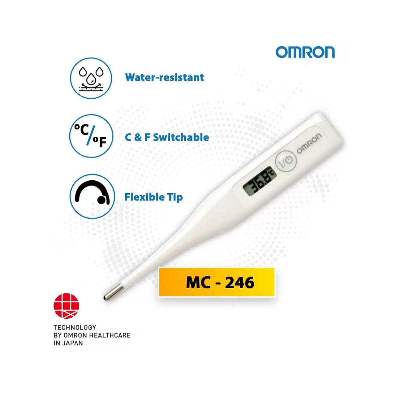 Omron Mc-246 Digital Thermometer