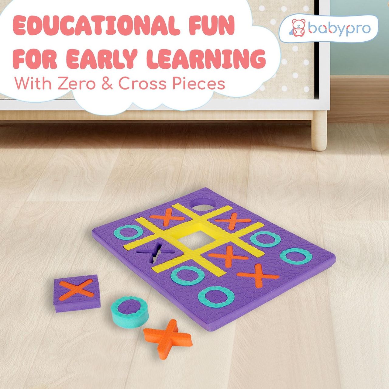 BabyPro Foam Toy Educational For Kids | Multicolour | 2 - 3 years