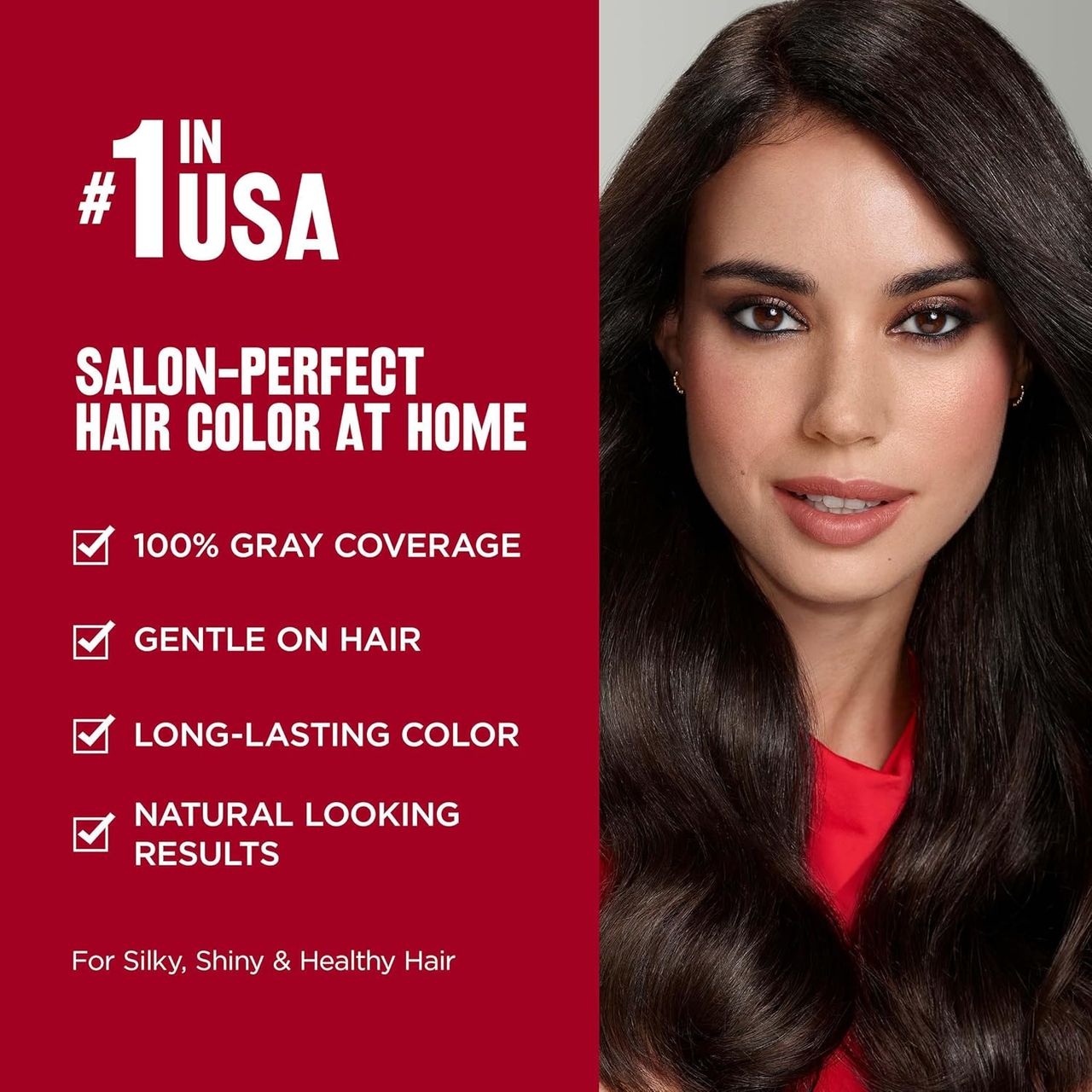 Revlon Colorsilk Hair Color with Keratin - Medium Golden Brown