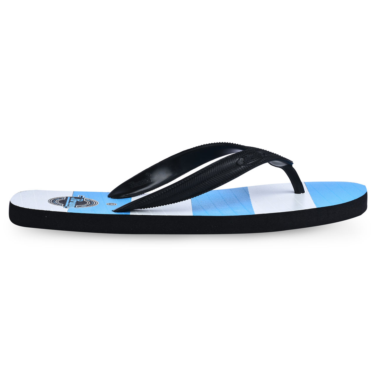 Paragon Trendy Lightweight Casual Flip Flops For Men Blue | UK 7