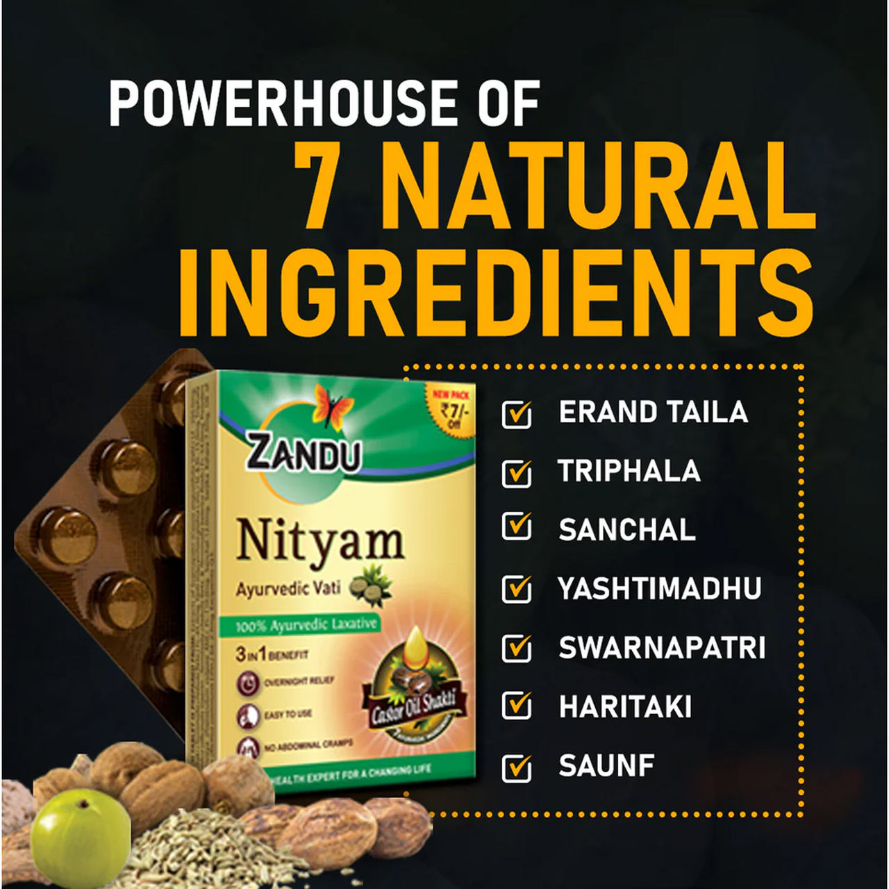 Zandu Nityam Tablet 30