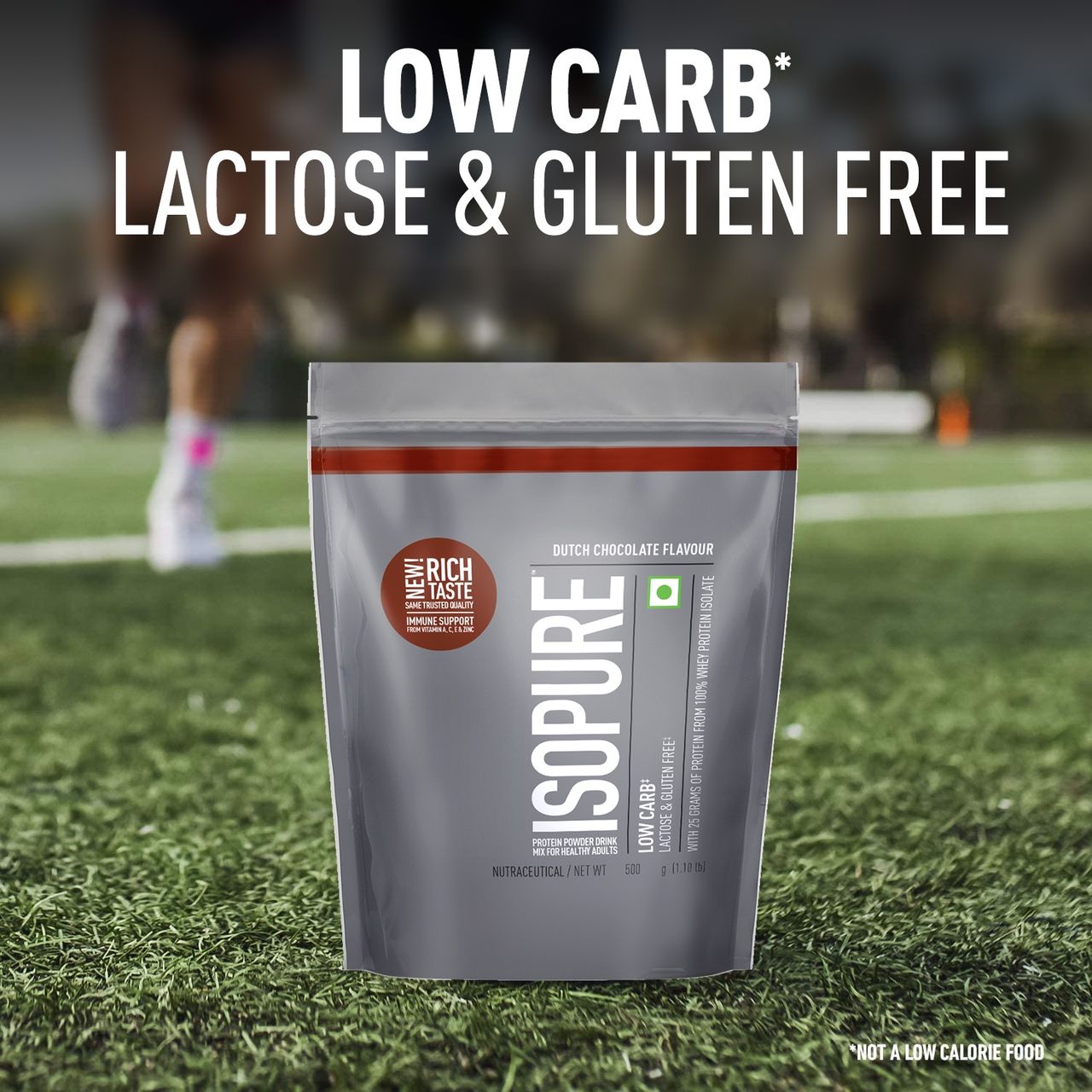 Isopure Whey Protein Isolate Powder With Vitamins For Immune Support - (Dutch Chocolate)