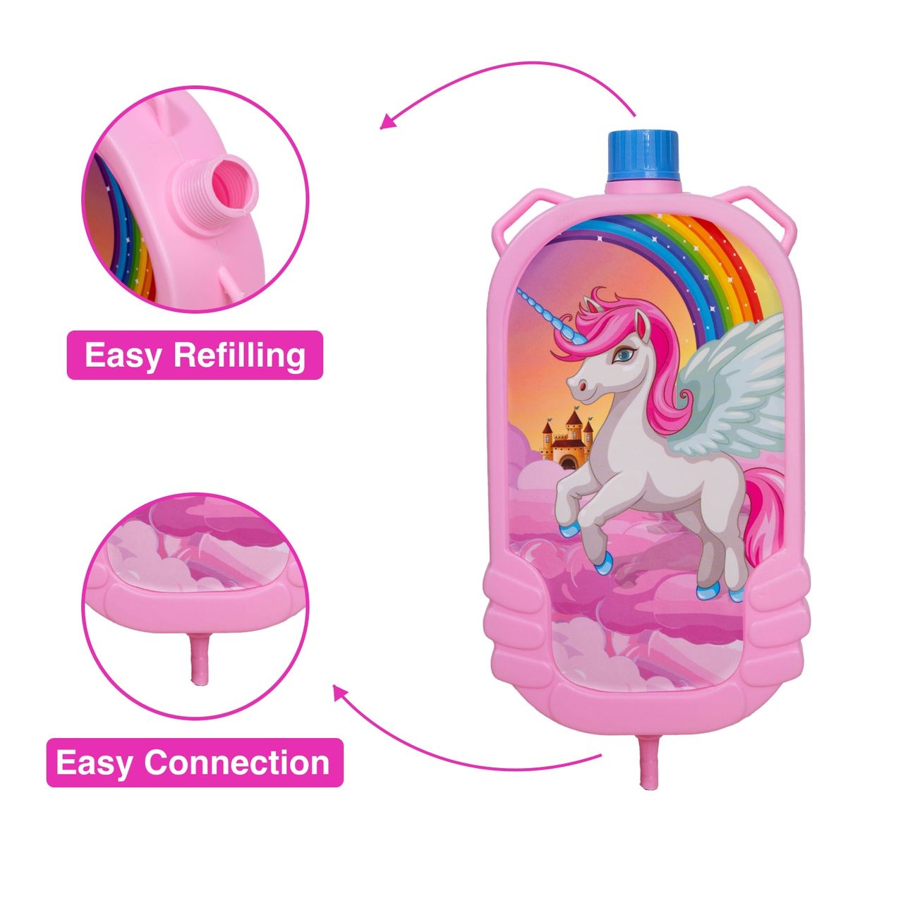 Tom Uncle Unicorn Special Holi Water Tank Pichkari