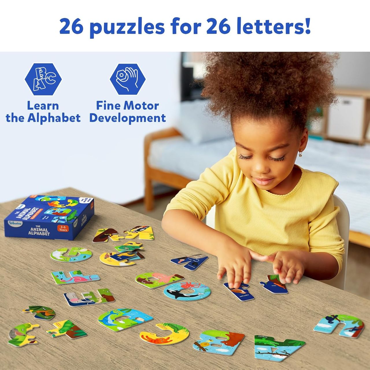 Skillmatic Animal Alphabet Learning Game