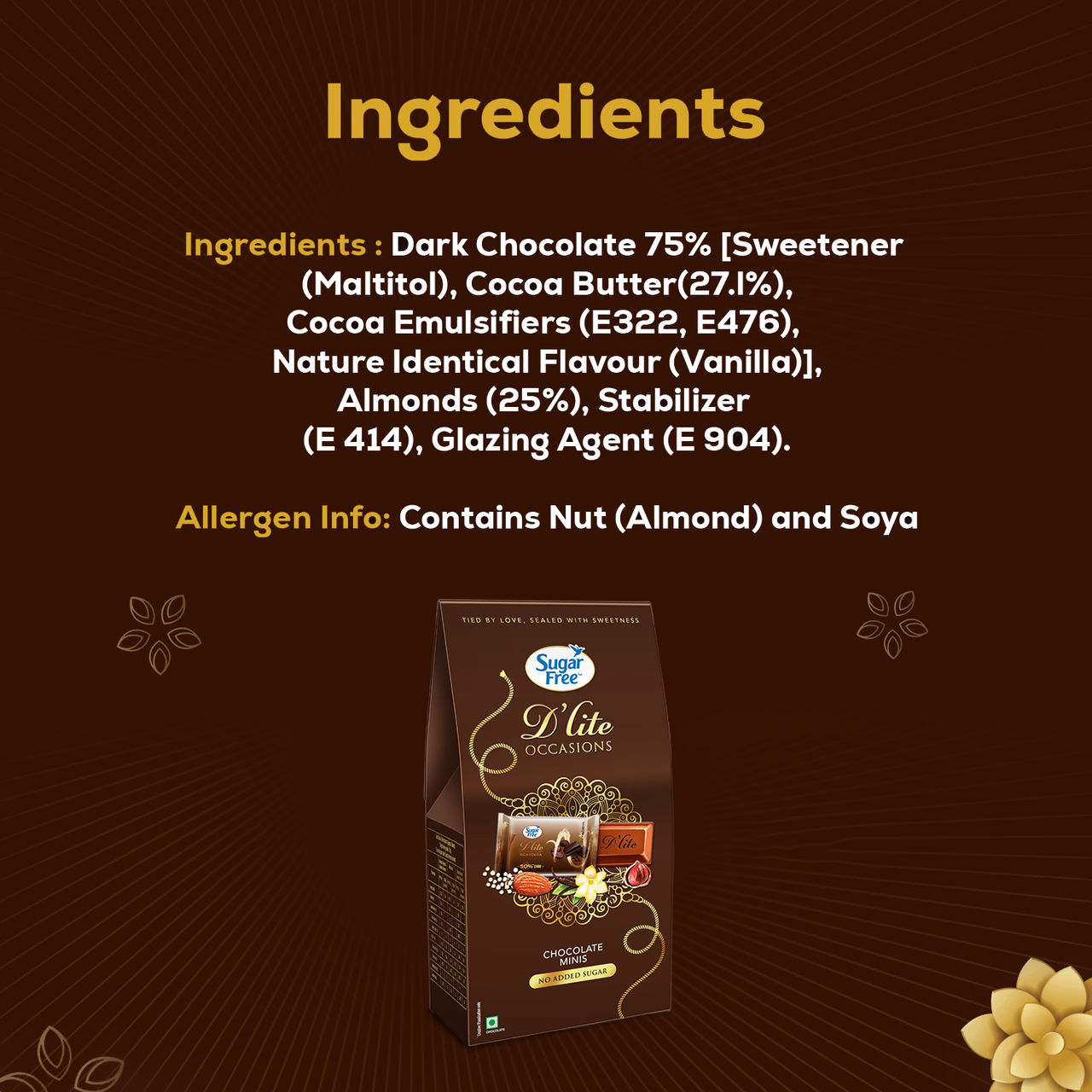 Sugar Free D'Lite Chocolate Minis