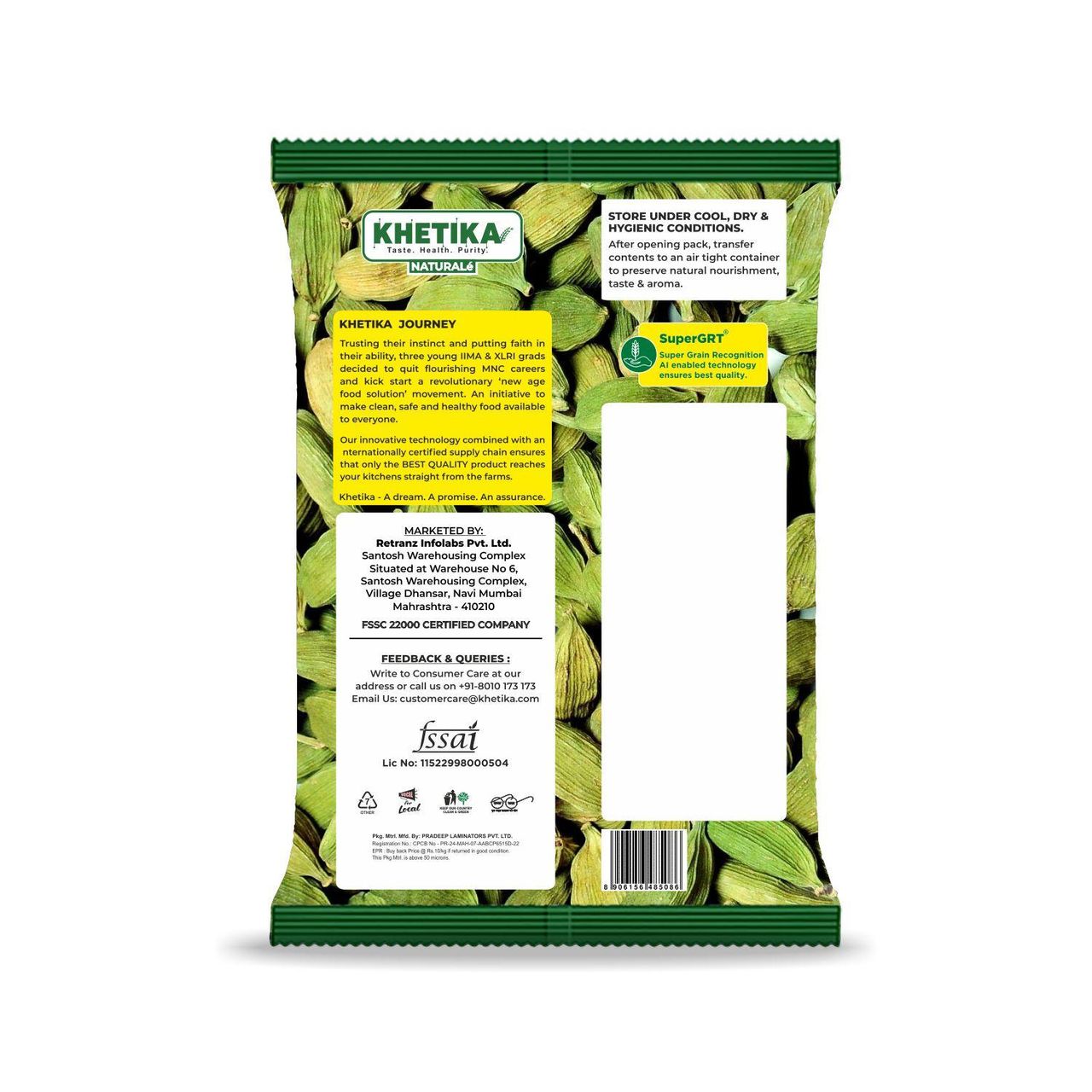 Khetika Green Elaichi