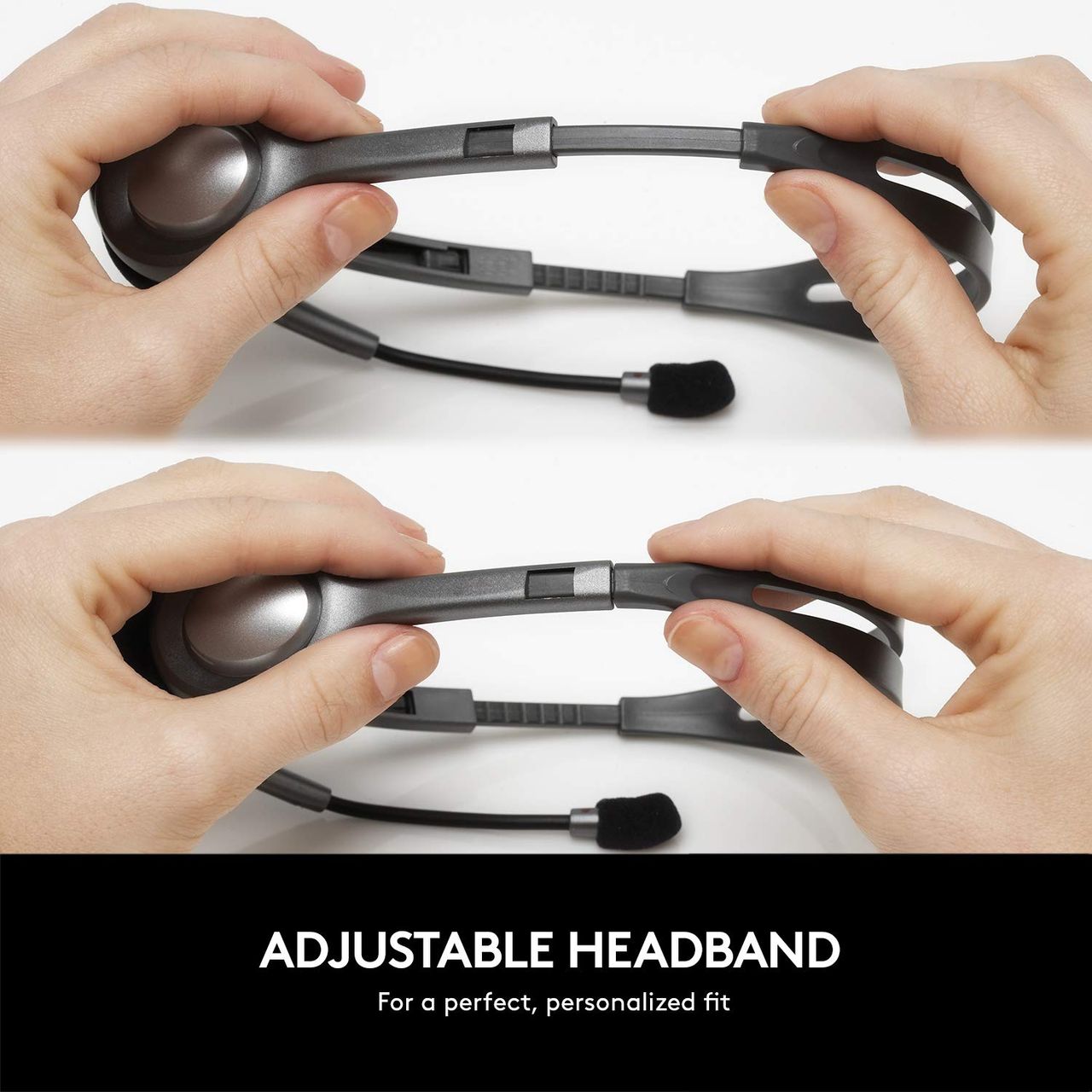 Logitech H111 Wired Headset With Mic |  3.5 mm Audio Jack Connection