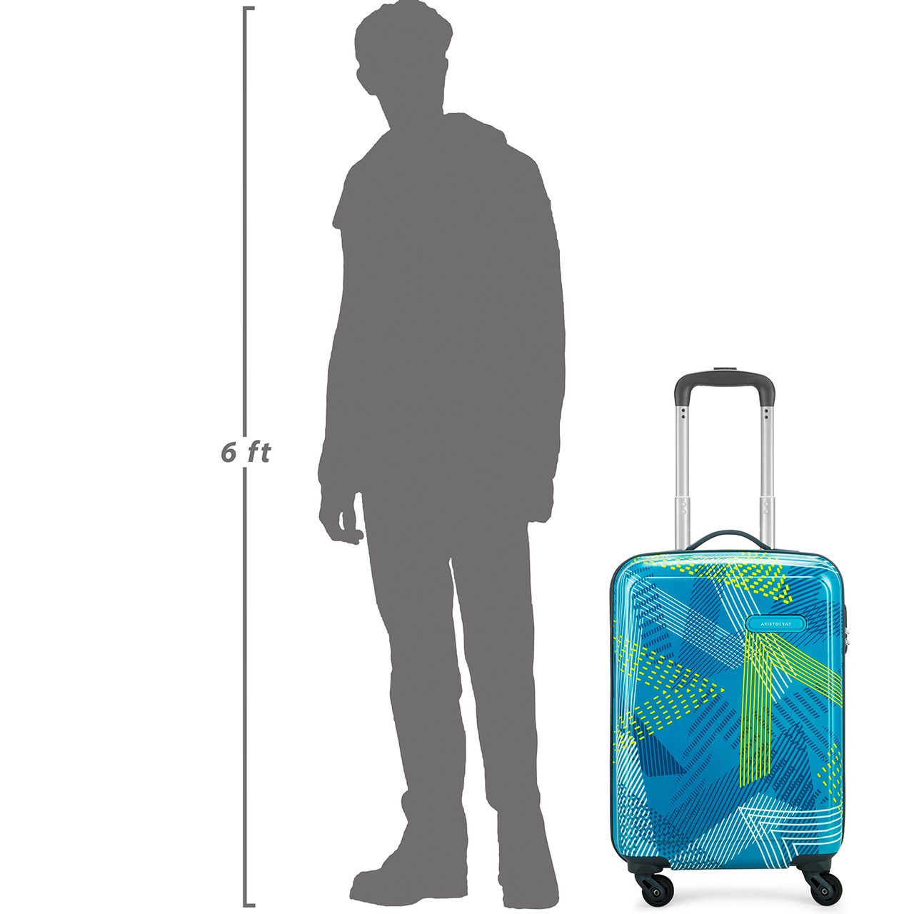 Aristocrat Dual Edge Strolly 55 360 De-T-Blue