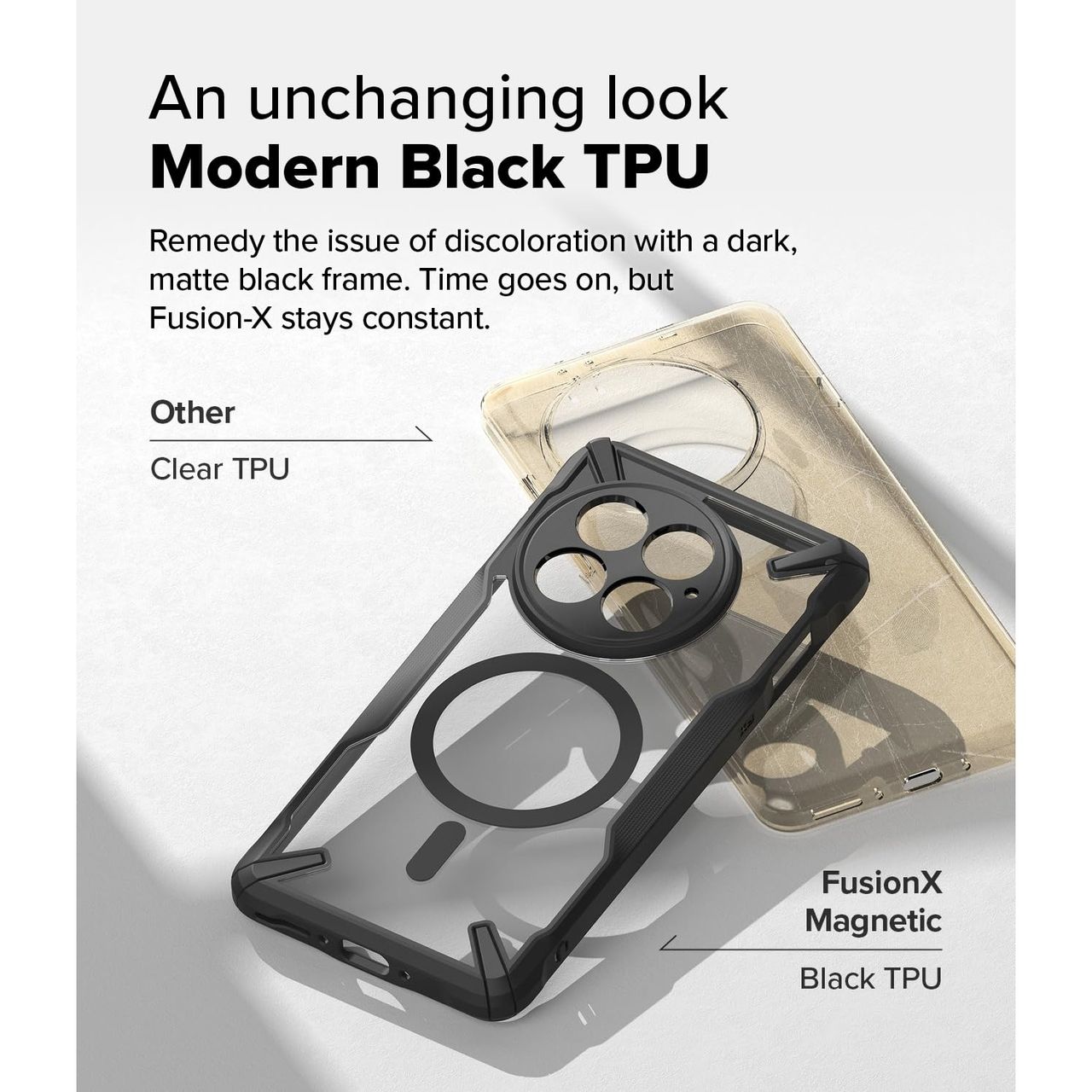 Ringke Oneplus 13 Back Cover Case | Fusion - X Magnetic - Black