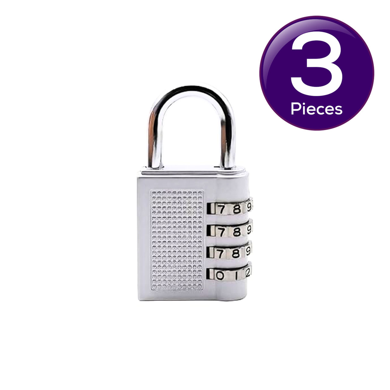 Se7en Number Combination Padlock - Resettable 1 pc Combo