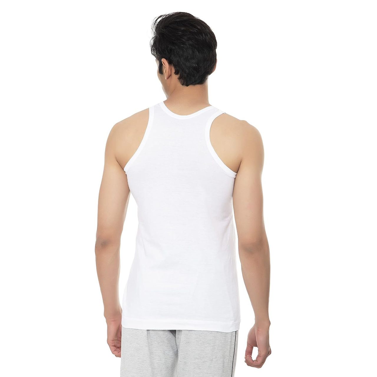 Amul Comfy Men's Vest | White - 90