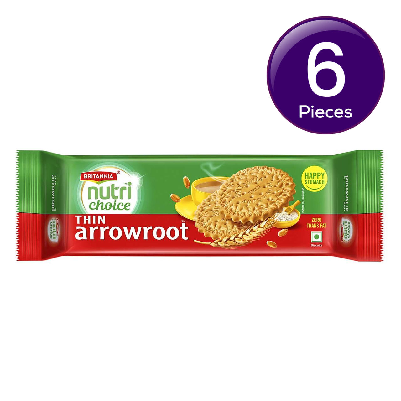 Britannia NutriChoice Thin Arrowroot Biscuits 300 g Combo