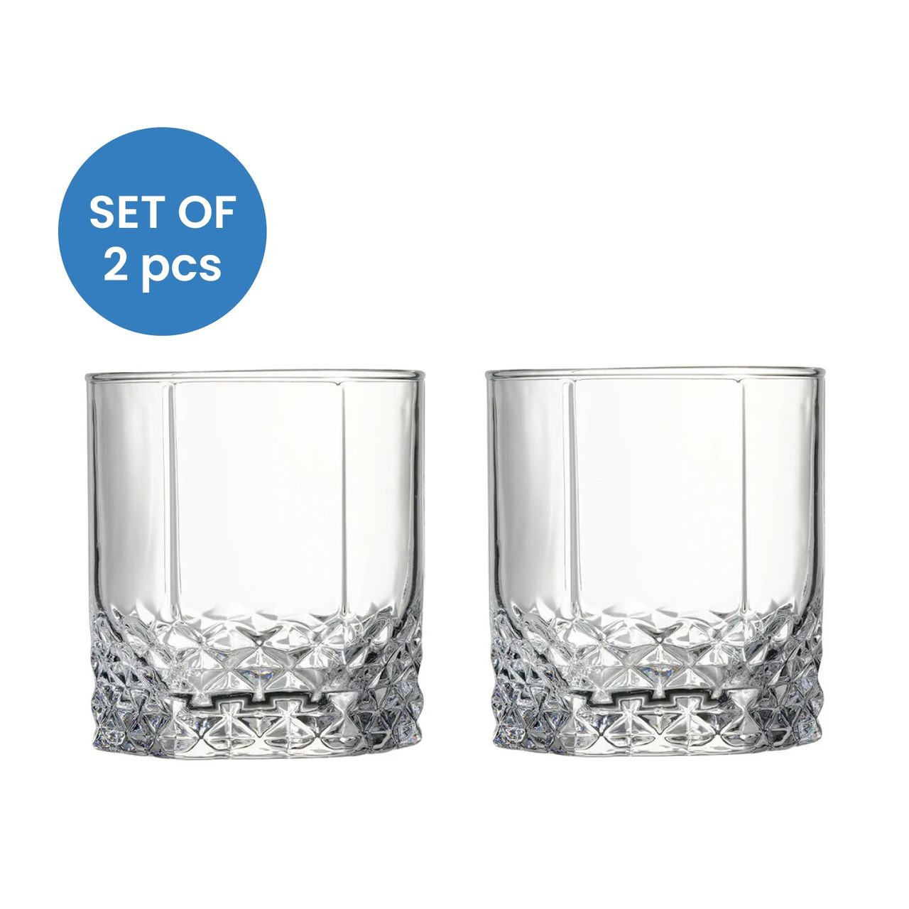 BAY6 Whisky Glass Set - 315 ml - (2pc)