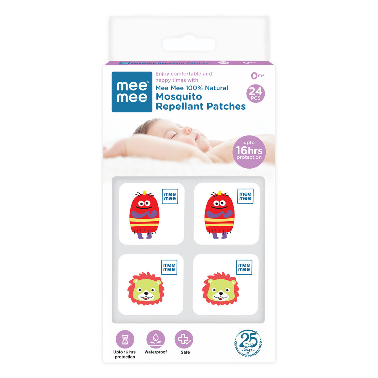 Mee Mee Natural Mosquito Repellent Patches Baby For Kids | 0+ months