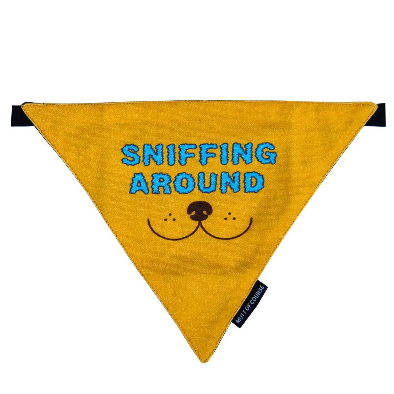 Mutt Of Course Sniffing Around Bandana S