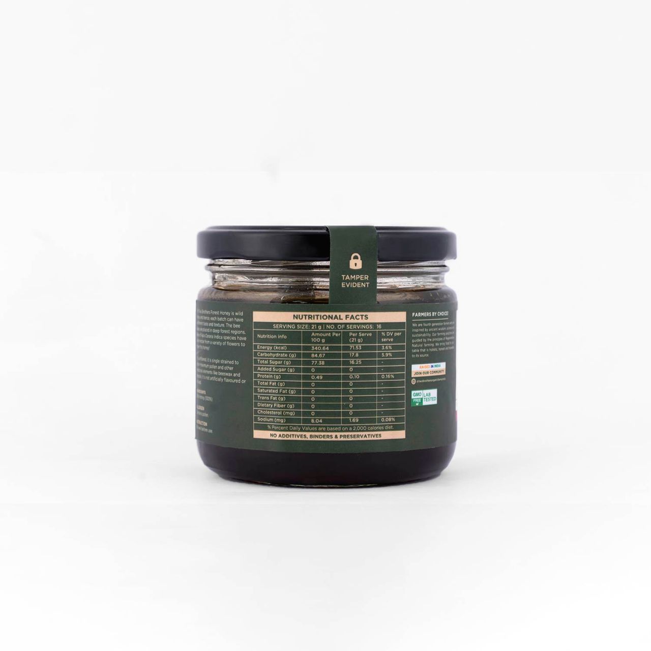 Two Brothers Multifloral Forest Honey Unpasteurized Unprocessed Raw Honey