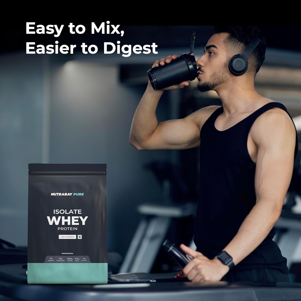 Nutrabay Pure Series Whey Protein Isolate