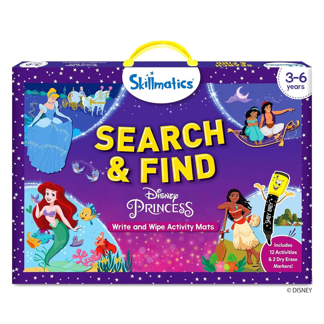 Skillmatics Preschool Learning Activity - Search And Find Disney Princess