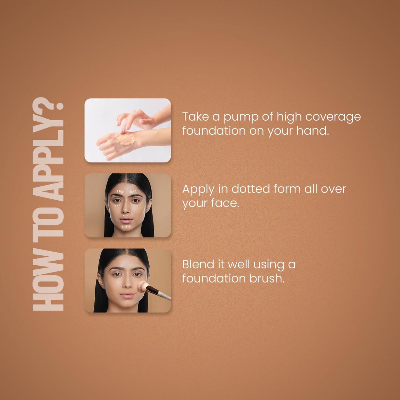 Swiss Beauty High Performance Foundation With Vitamin C & Niacinamide - 09 Toffee Beige
