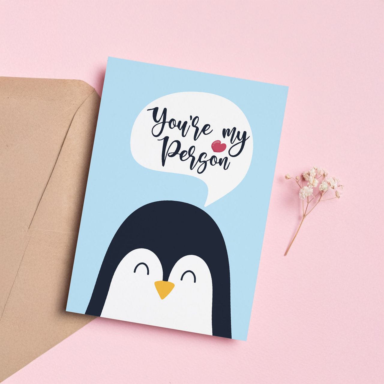 Mad Over Print My Person Mother's Day Greeting Card