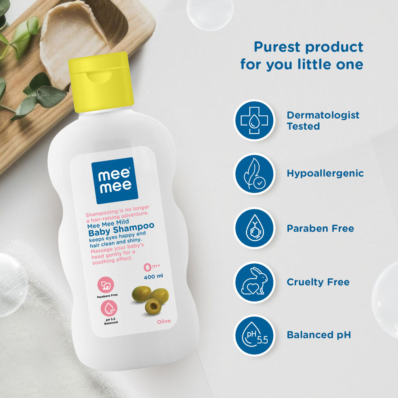 Mee Mee Mild Baby Shampoo For Kids | 0+ months