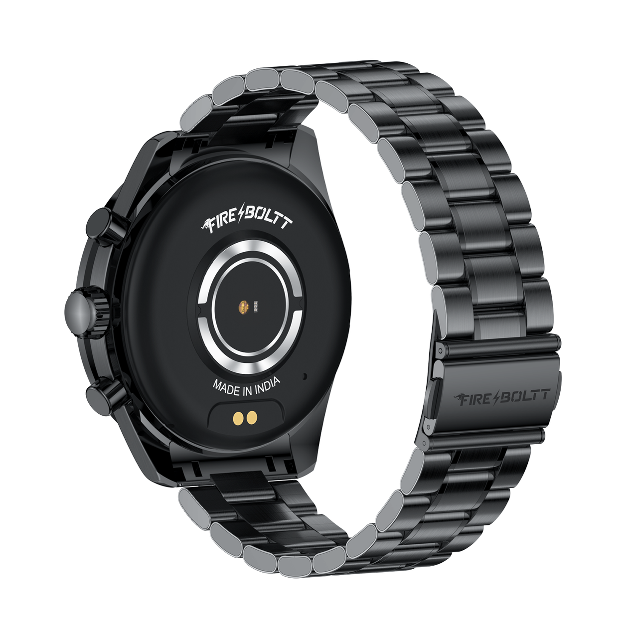 Fire-Boltt Moonwatch Smartwatch | 1.43" AMOLED Display | BT Calling - Black