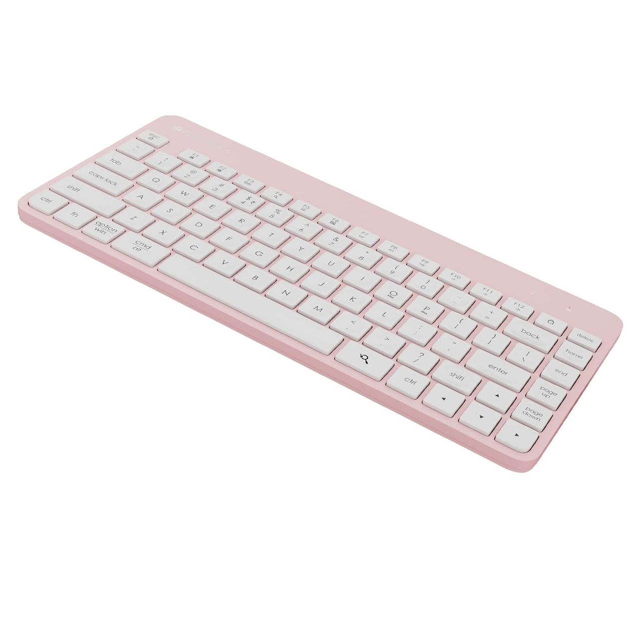 Zebronics Companion 201 2.4ghz Wireless Keyboard and Mouse Combo | 83 Keys | Ai Assist Key | Pink
