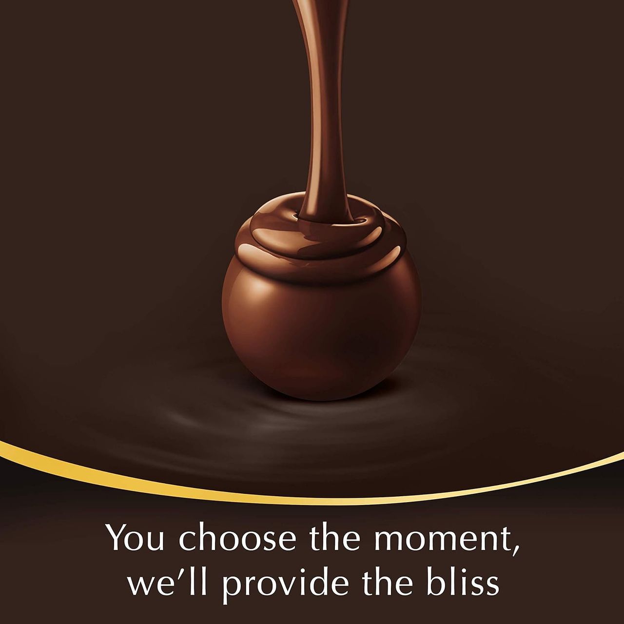 Lindt Smooth Melting Chocolate Cornet 60% Dark