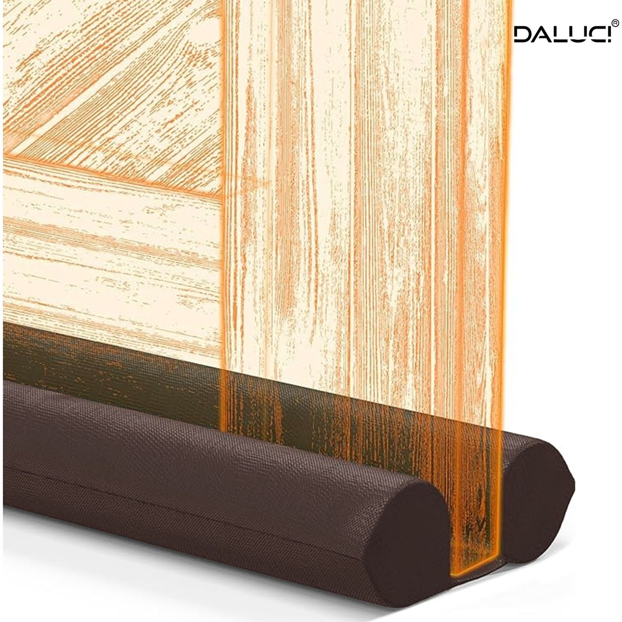 Daluci Door Sealing Strip | Pack Of 1 | Brown