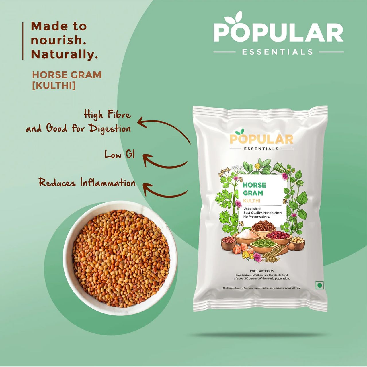 Popular Essentials Horse Gram