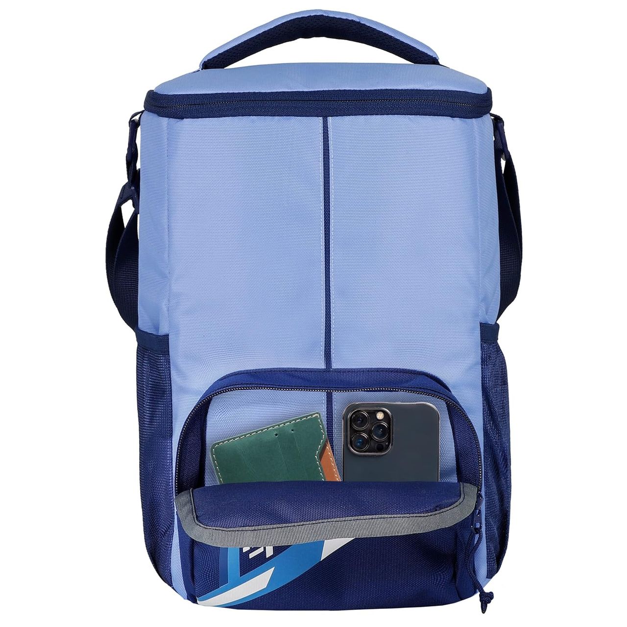 F Gear Ramen | Lavender Navy Lunch Bag