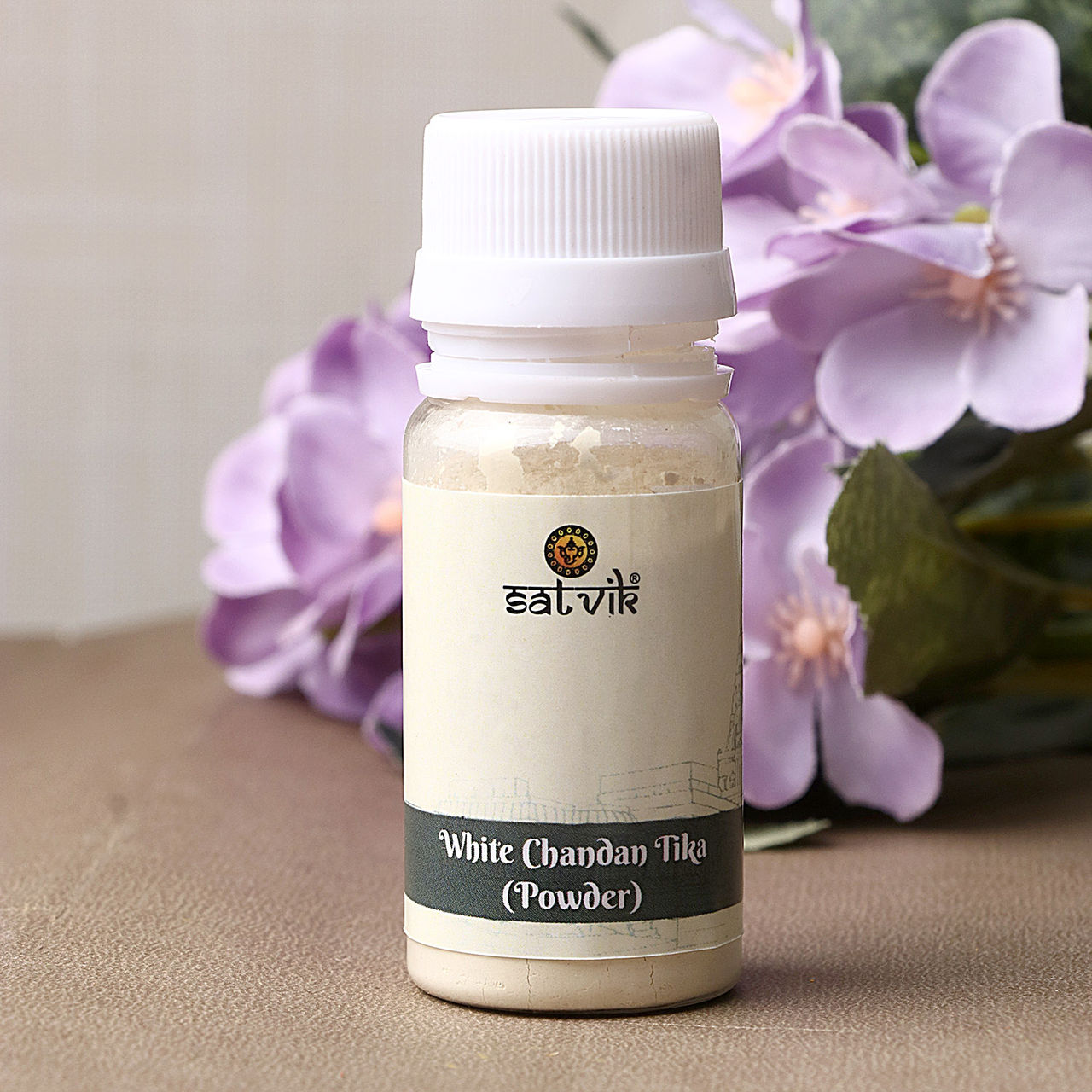 White Chandan/Gopi Chandan Tika (Safed Chandan Tilak) Powder