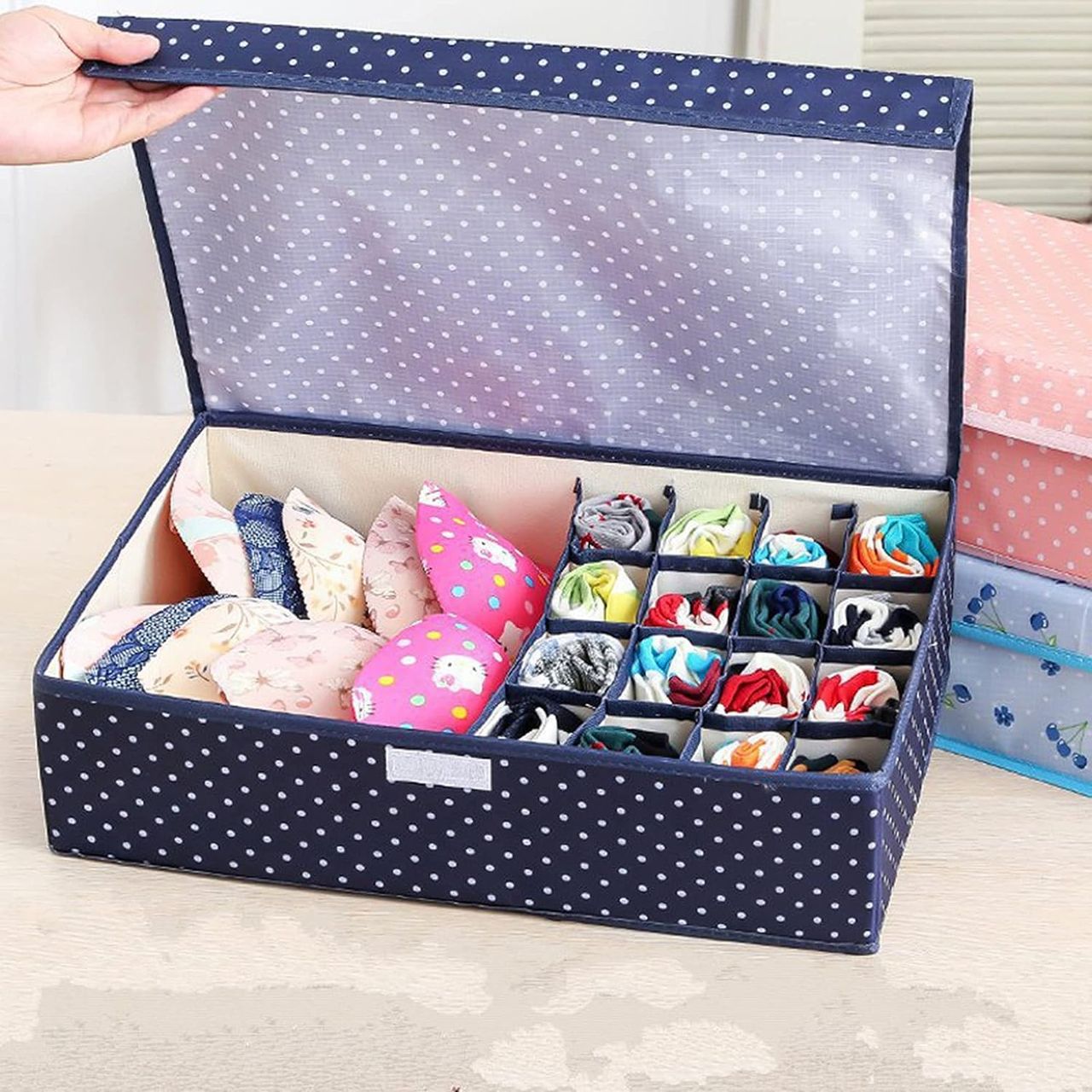 Capsicum Lingerie Storage Case Travel Case - Assorted