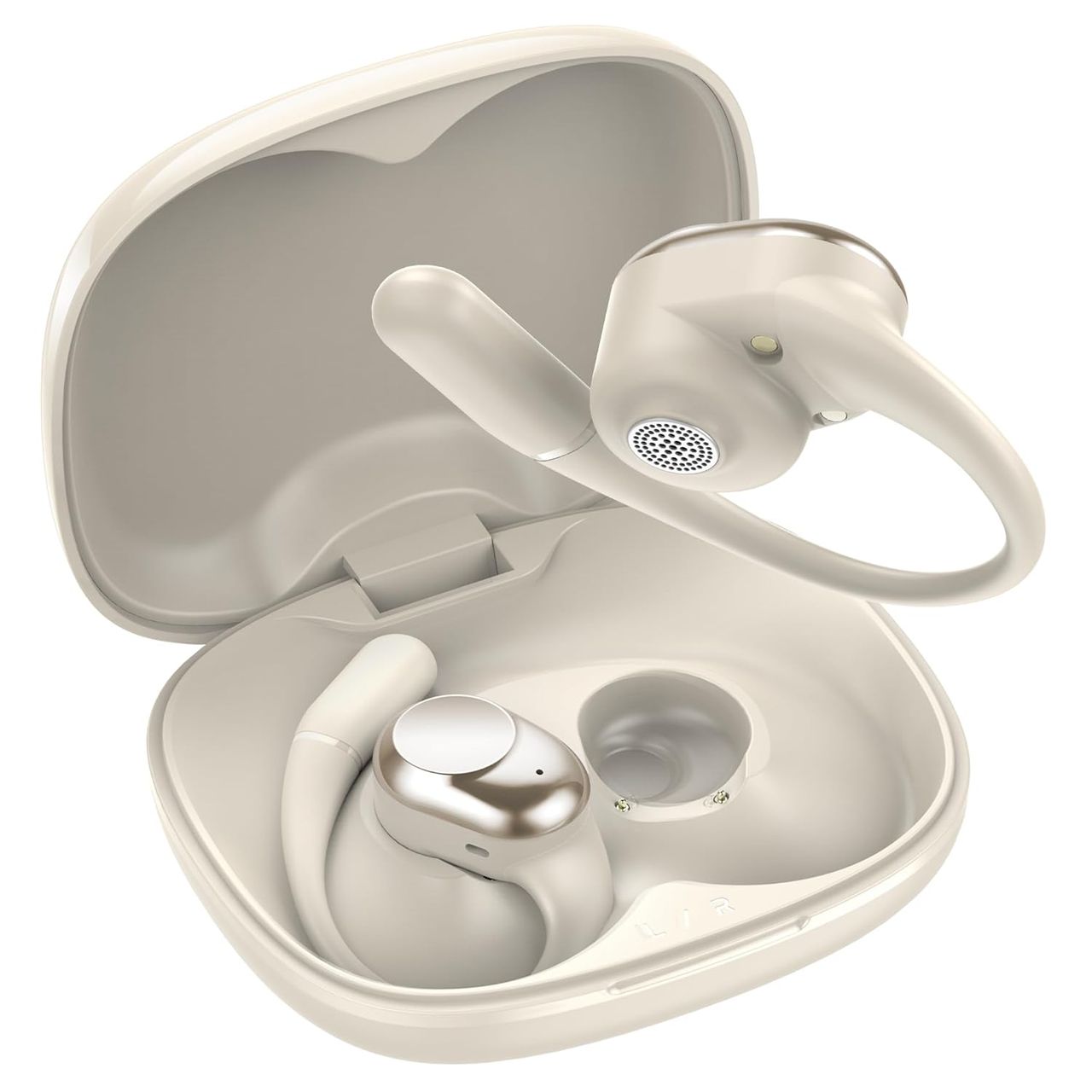 truke Buds Freedom Truly Wireless Bluetooth OWS with 4Mic PureVoice ENC, 60H Battery - IndigoGold