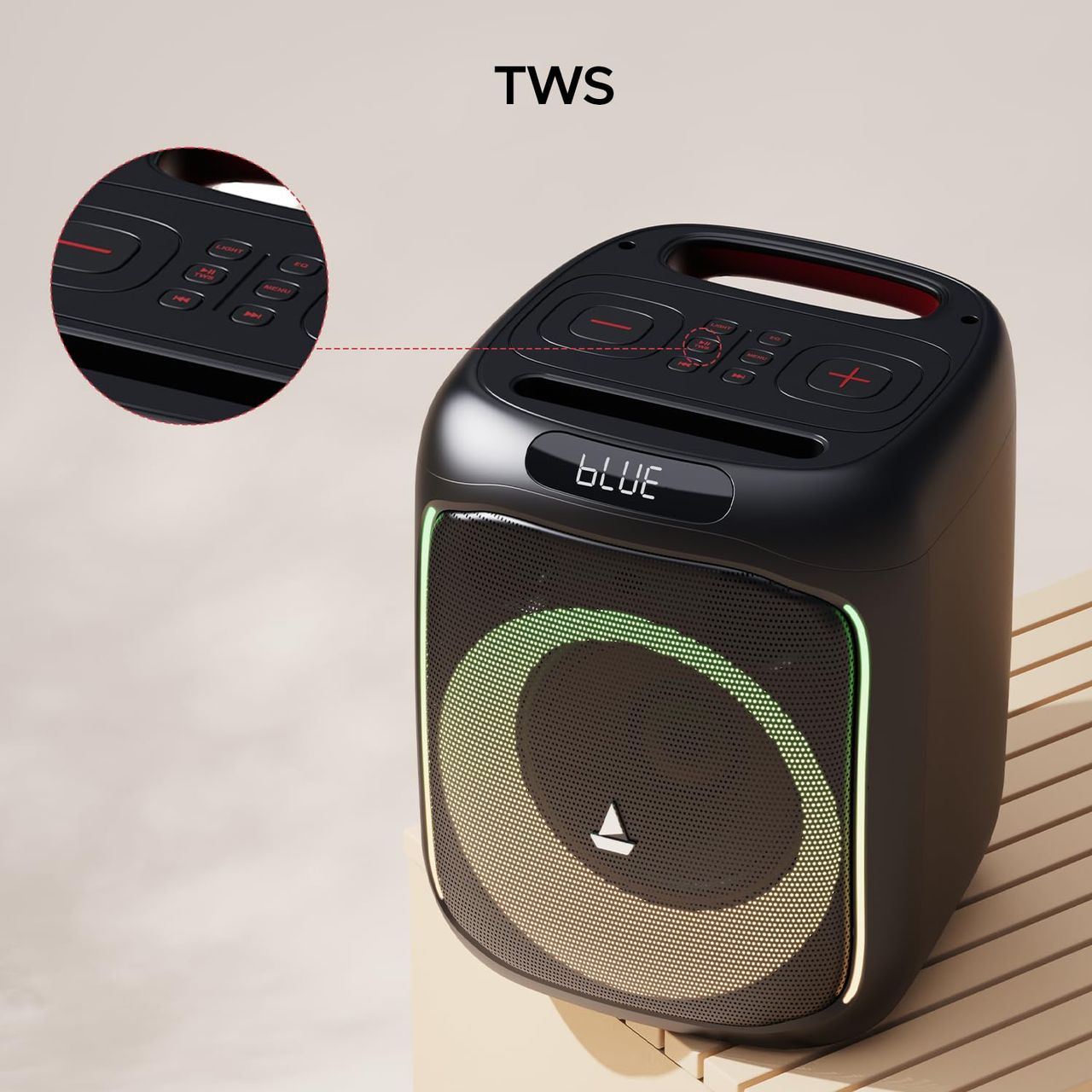 boAt Partypal 185 Speaker - Midnight Black