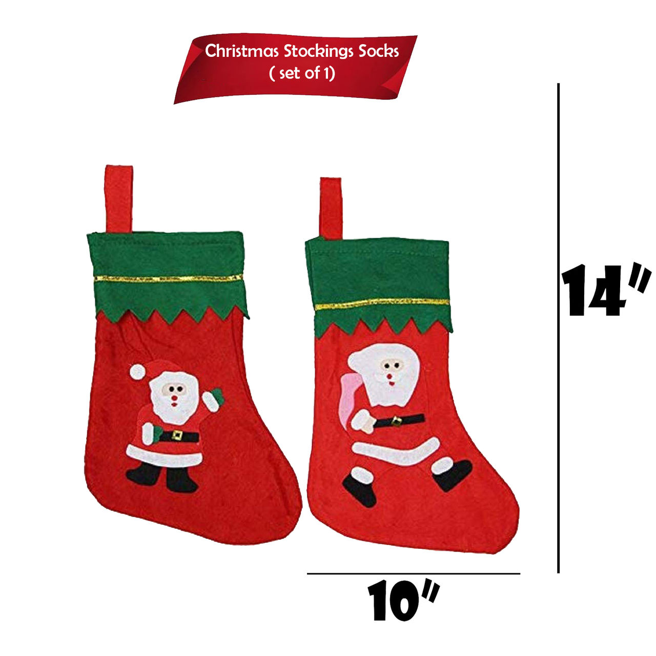 Party Propz Merry Christmas Decorative Socks