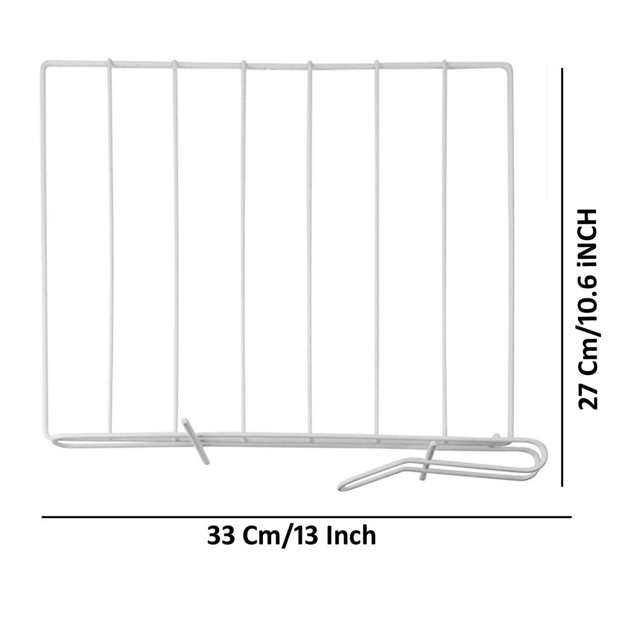Go Hooked Wardrobe Shelf Divider Cloth Organizer - White