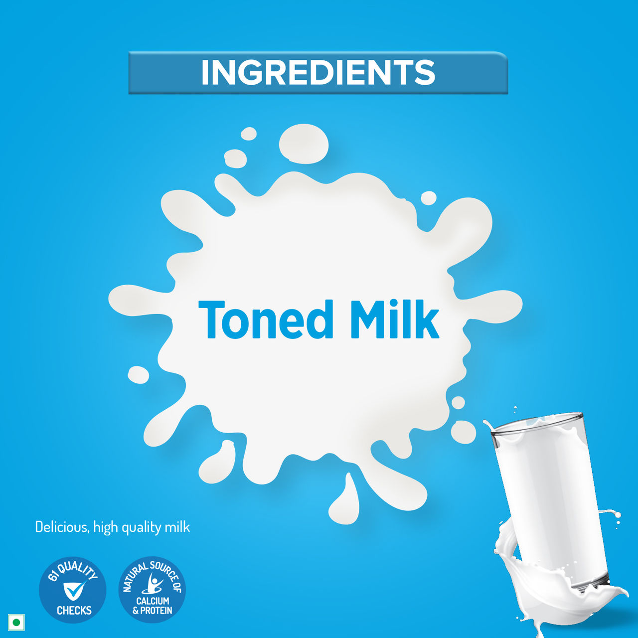 Nestle A+ Toned Milk (Tetra Pack) 1 l Combo