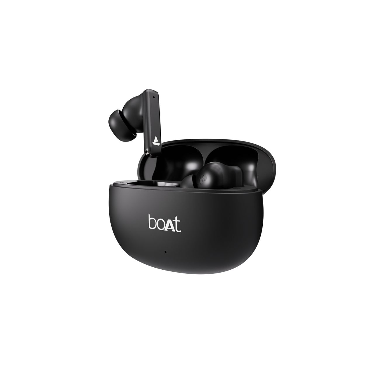 boAt Airdopes 170 ANC TWS Earbuds w/ 35dB ANC, 75H Playtime, Quad Mics w/ ENx Tech(Active Black)