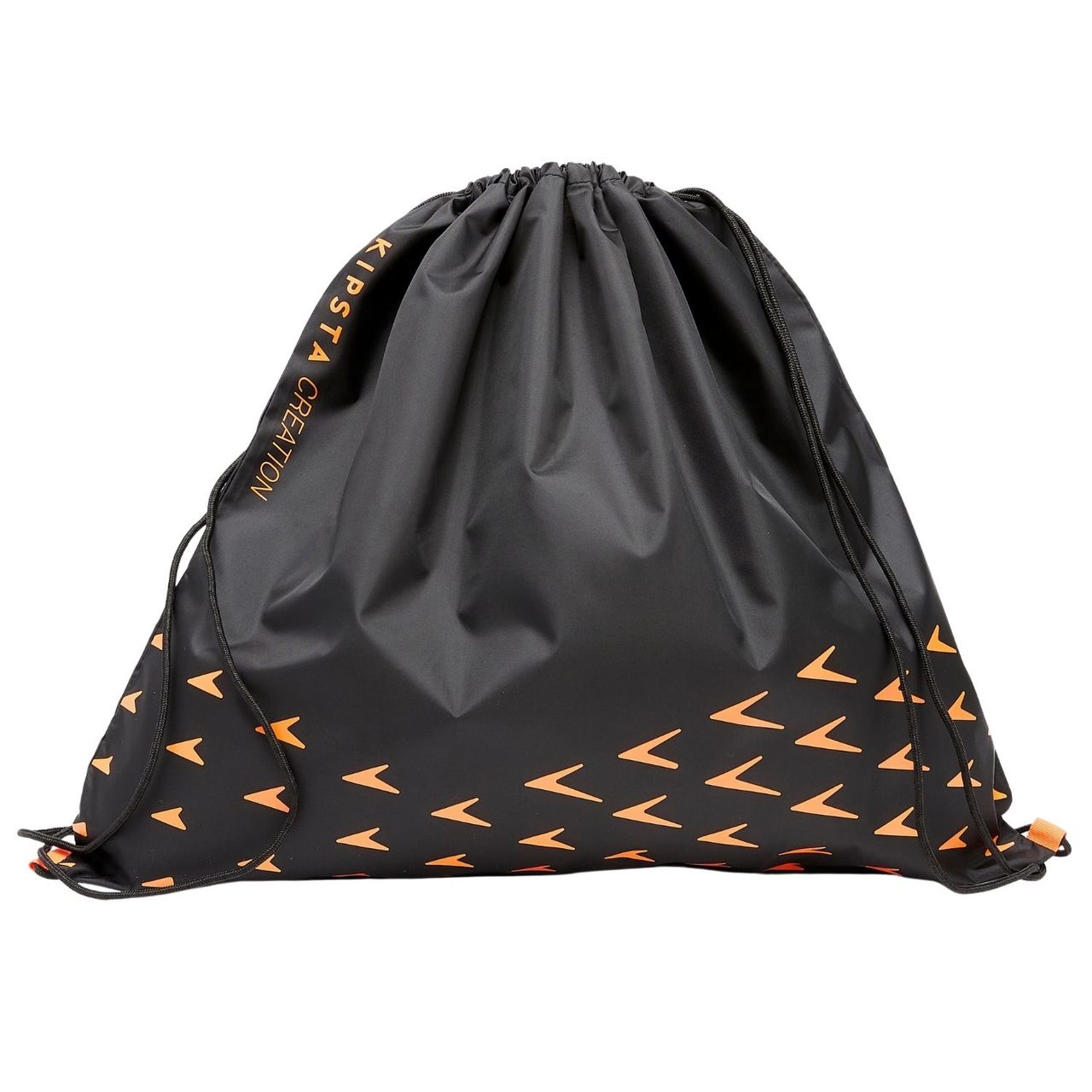 Decathlon Unisex Logo Polyester 15 L Bag | Black