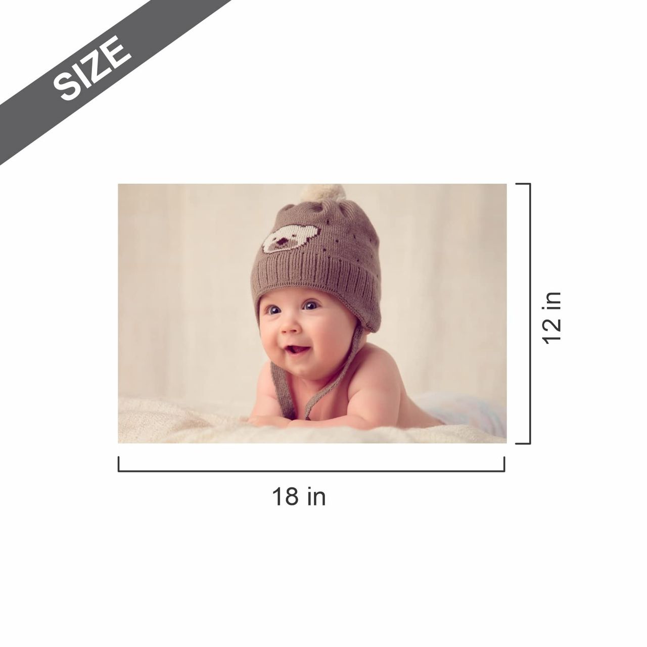 Paper Plane Design Cute Baby Posters | Set Of 6 | 12 x 18 Inch | D4
