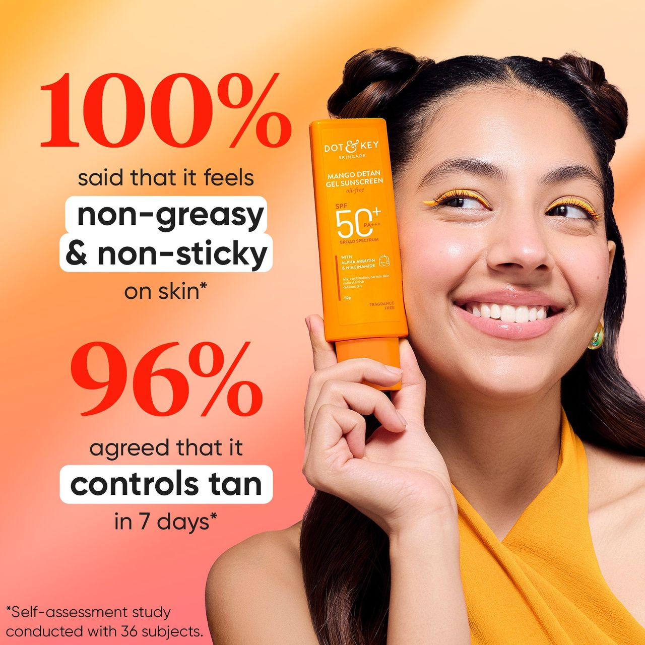 Dot & Key Mango DETAN Gel Sunscreen SPF 50+ PA+++