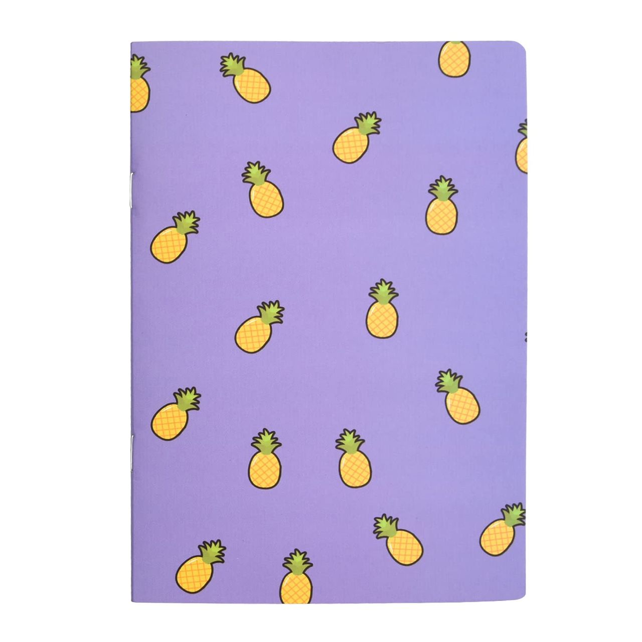 Papboo A5 Unruled Set Of 4 Notebooks, 80 Gsm Paper 60*4=240 Pages - Fruits