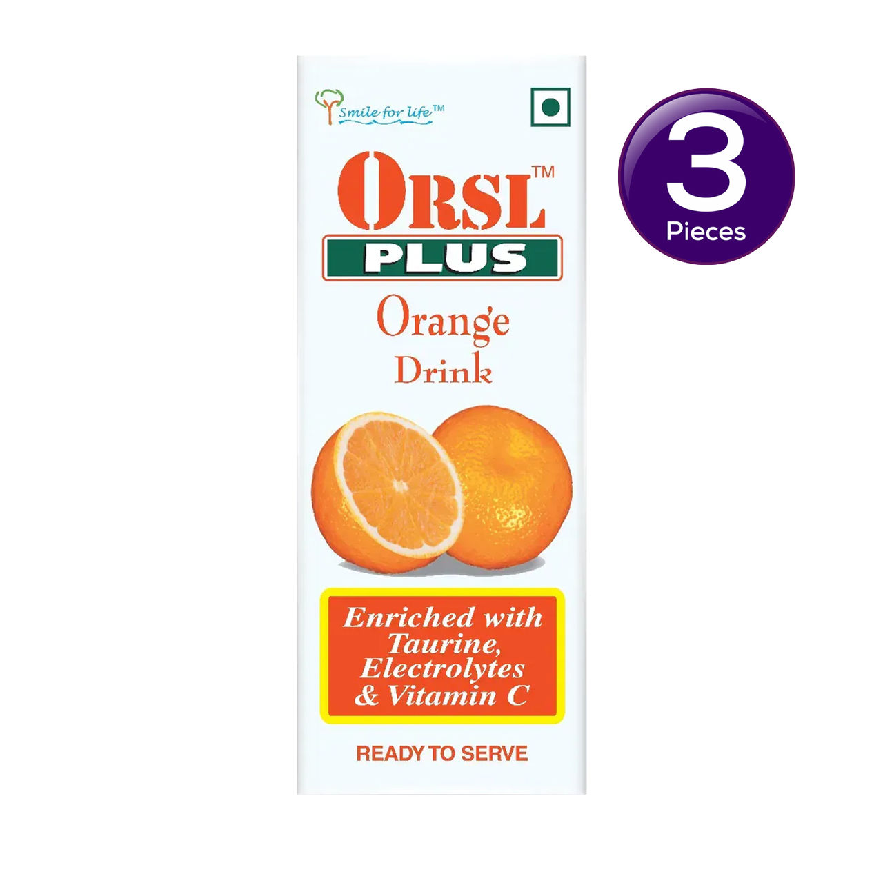 ORSL Orange Drink with Electrolytes 200 ml Combo