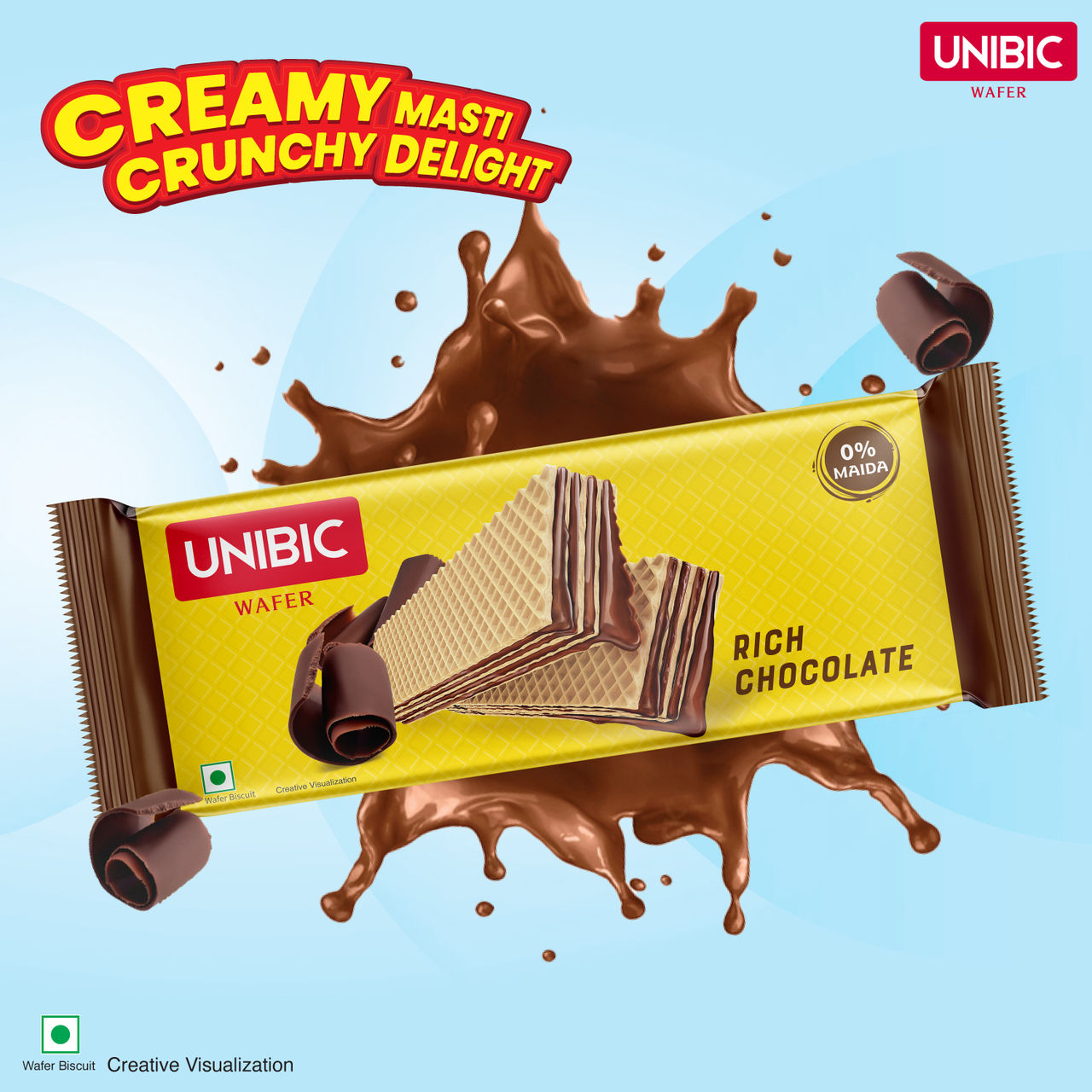 UNIBIC Cookies Wafer Rich Choco