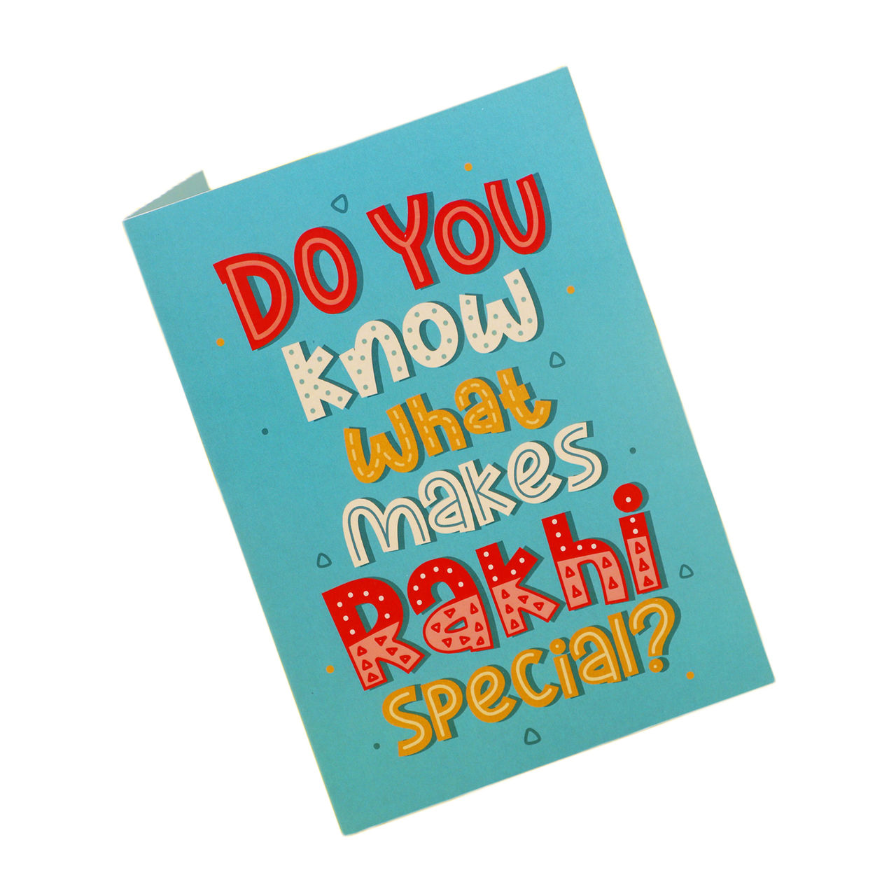 Oye Happy Rakhi Mirror Card