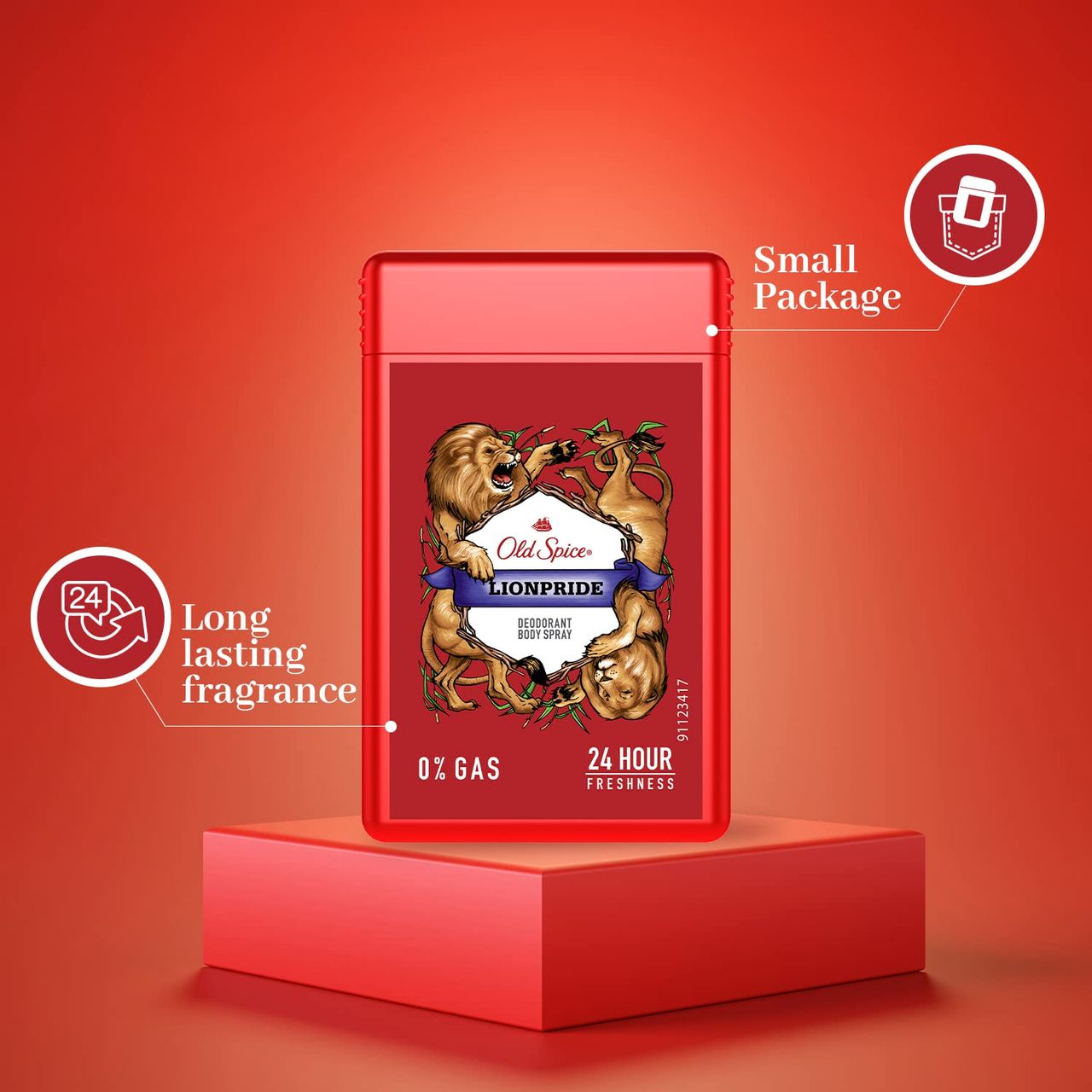 Old Spice LionPride Pocket Deodorant
